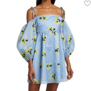 TANYA TAYLOR
Marisa Off The Shoulder Puff Sleeve Minidress